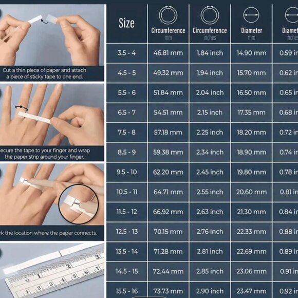 NEW - STAINLESS STEEL SIZE 7 FAITH RING - OPTION SZ7-3 - Picture 3 of 4